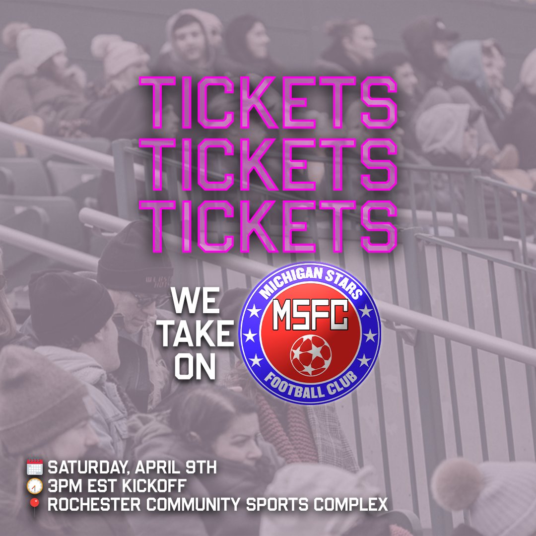 Flower City Union🏆 (@flowercityunion) on Twitter photo We're back on our home turf this Saturday to take on the <a href="/MichiganStarsFC/">Michigan Stars Football Club</a> at 3pm!
🎟 Get your tickets online at our website - LINK BELOW:
tickets.flowercityunion.com/#/event-list We're back on our home turf this Saturday to take on the <a href="/MichiganStarsFC/">Michigan Stars Football Club</a> at 3pm!
🎟 Get your tickets online at our website - LINK BELOW:
tickets.flowercityunion.com/#/event-list