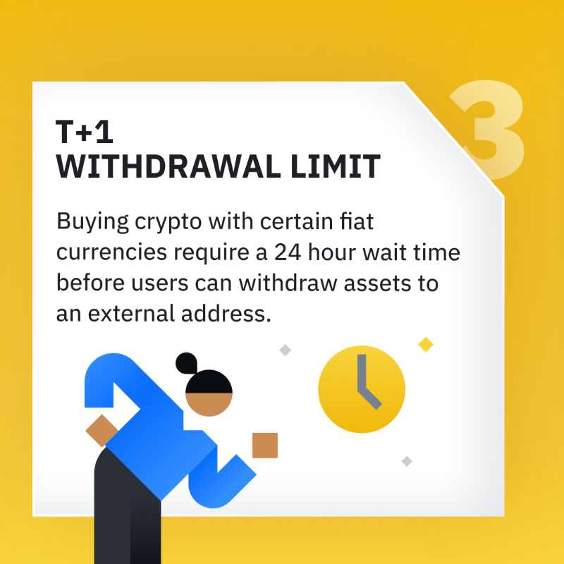 binance's tweet photo. 5 ways to keep your crypto safe with #Binance P2P ⤵️