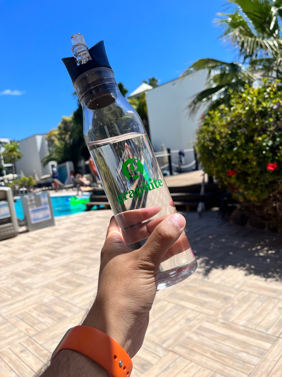 Where’s your #GraphiteHRM merch from our conference that happened this week? This #GraphiteHRM bottle is on its holidays!