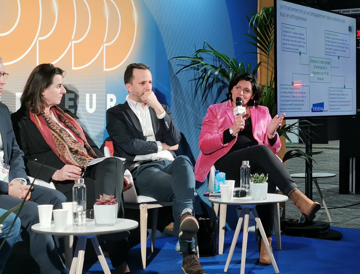 À <a href="/GoEntrepreneurs/">GO Entrepreneurs</a>, Patricia Lexcellent, déléguée générale d'Initiative France présente le financement et l'accompagnement proposés aux #entrepreneurs par les 210 associations du réseau, partout en France.
#GoEntrepreneurs