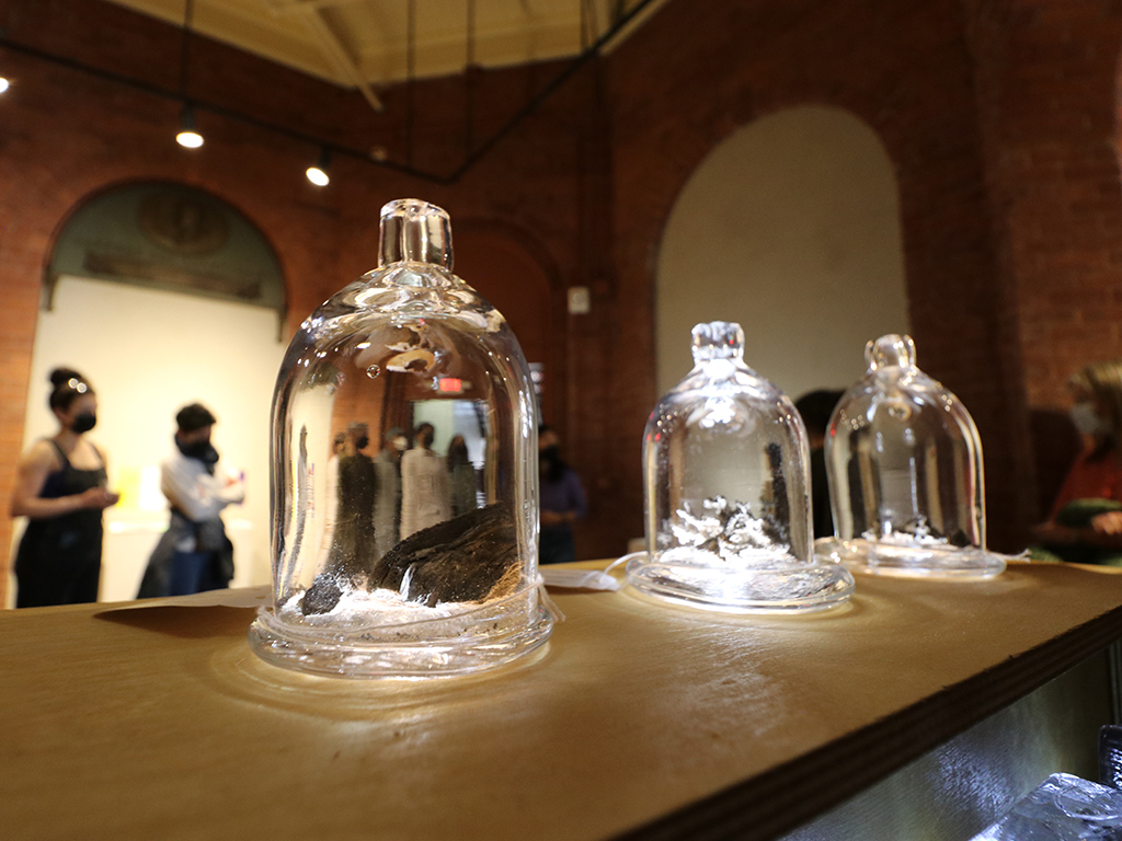 RIEPSCoR's tweet photo. Kevin Wong (@kevhwong), a @universityofri Ph.D candidate examining coral physiology under Dr. Hollie Putnam (@HolliePutnam), created a glass-based project for the 2022 Vis-a-Thon with @RISD's Daiqing (Tracy) Zhang. Check it out! https://t.co/aQrORjb4oB #SciViz #STEM #coral https://t.co/FqbFeW2hQ3