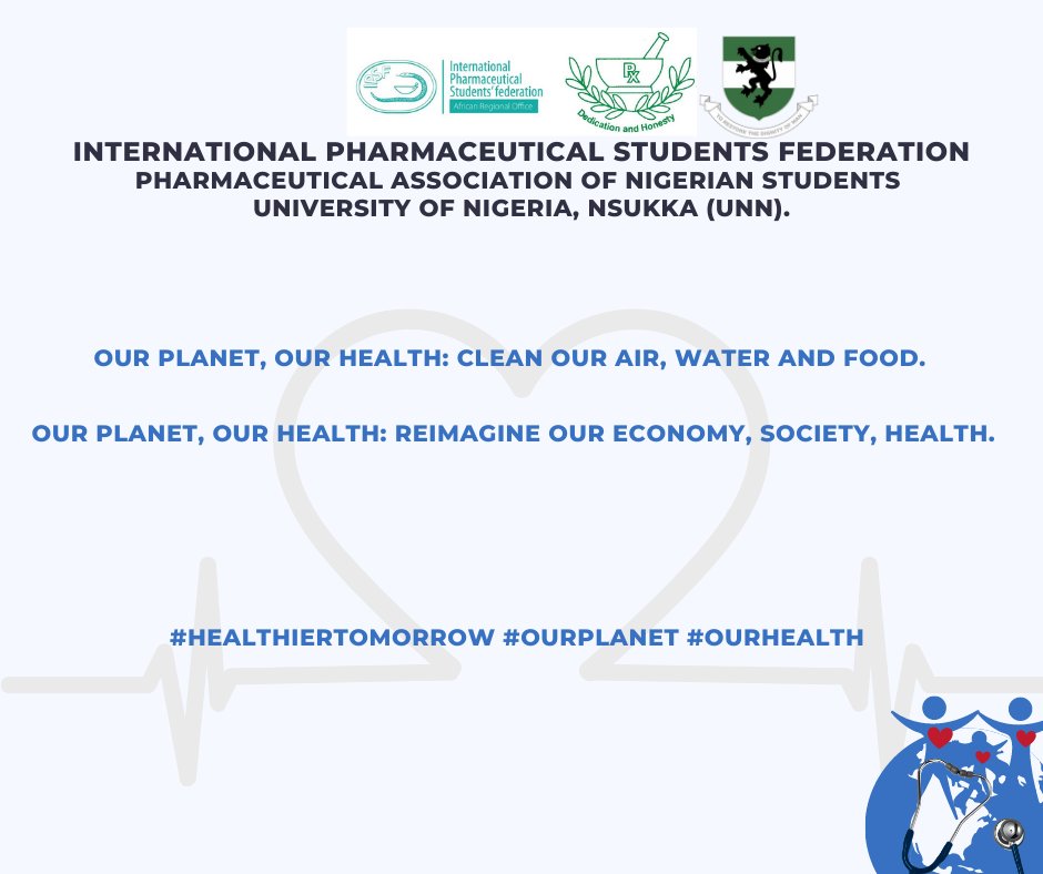 veeve_an's tweet photo. World Health Day is celebrated annually on 7th of April in line with the World Health Organization's aim to discuss health-related issues and to draw attention to specific health issues concerning people across the world.
The theme for this year is 'Our Planet, Our Health' https://t.co/PkfBOb6k88