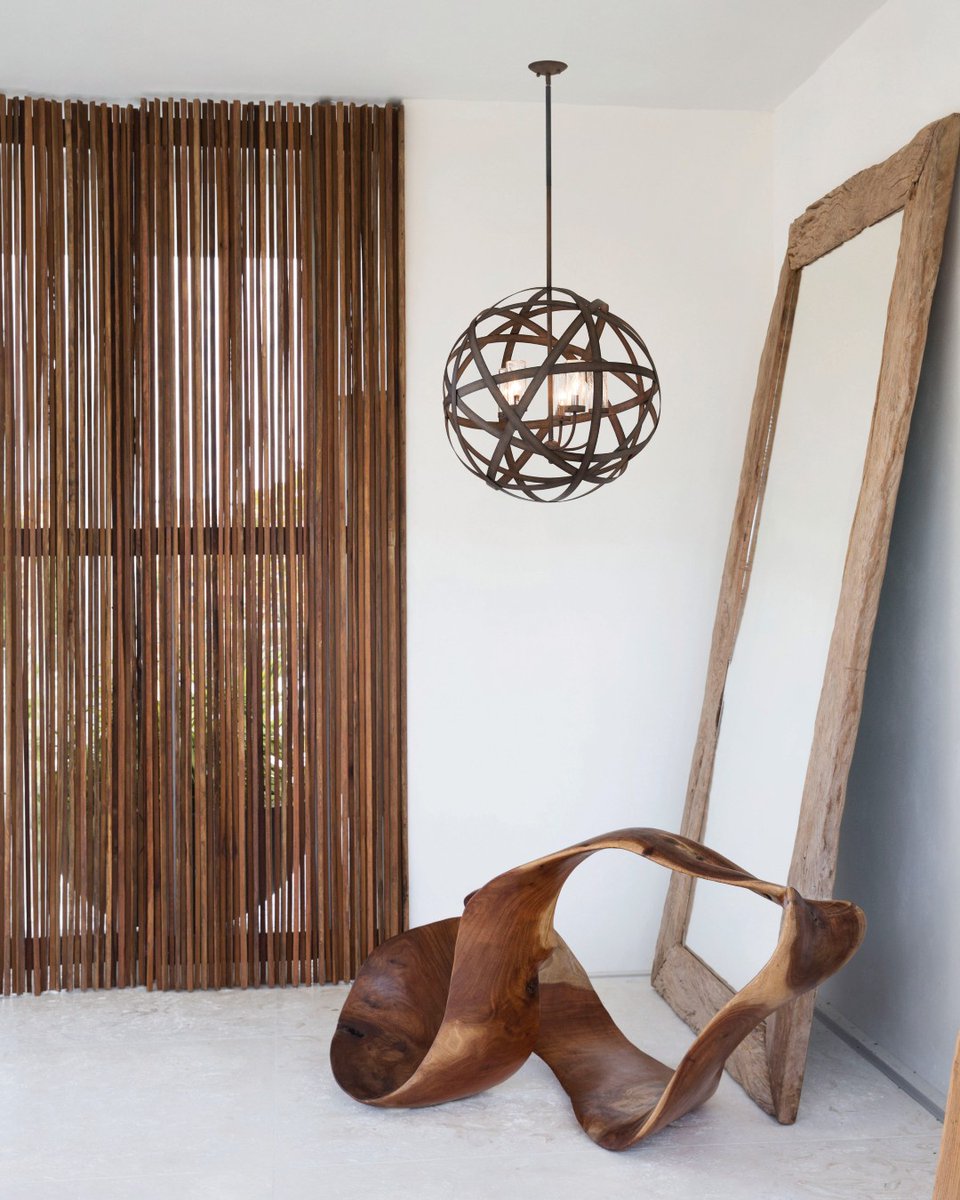 PatioLiving_com's tweet photo. Carson features bold overlapping metal ribbons of Vintage Iron or Weathered Zinc, enhancing an outdoor living area with style and substance. The hand-crafted pendants combine a hint of industrial sophistication with the allure of artisan craftsmanship.

https://t.co/wM6UUXNQIN https://t.co/FIXd3JqA35