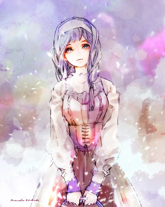 散っていった 