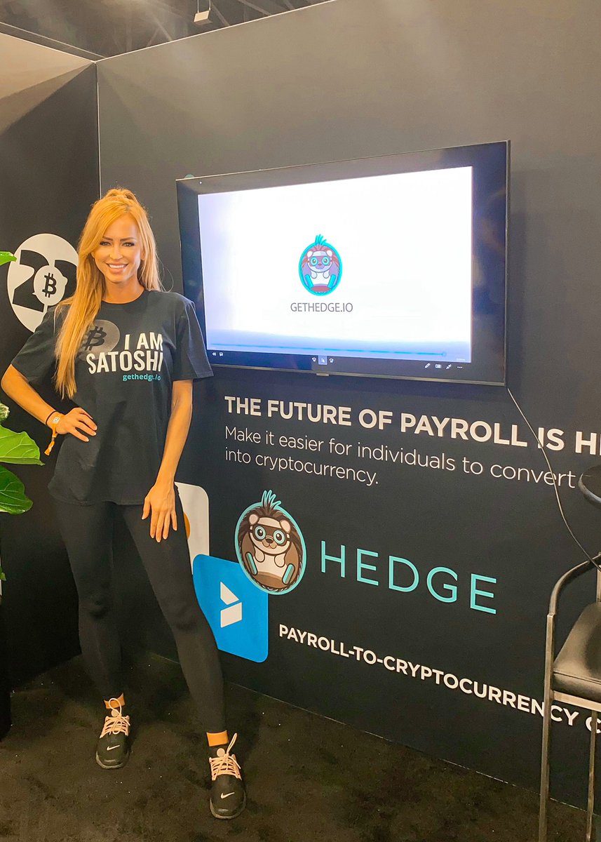DanielleMoinet's tweet photo. Come visit me at the @gethedgecrypto booth #561 at the @TheBitcoinConf today &amp; tomorrow! #btc #bitcoinconference2022 #getpaidincrypto https://t.co/Y2YTNYNu8K
