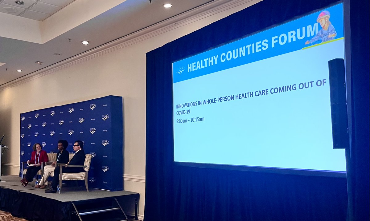 WakeGOV's tweet photo. How do you improve the health of your ENTIRE community? You invite innovative county leaders from across the country over to your house to share ideas! 
This morning, Chair @SigHutchinson welcomed the National Association of Counties @NACoTweets  #LiveWellWake #healthy #partners https://t.co/pLEkvixV64