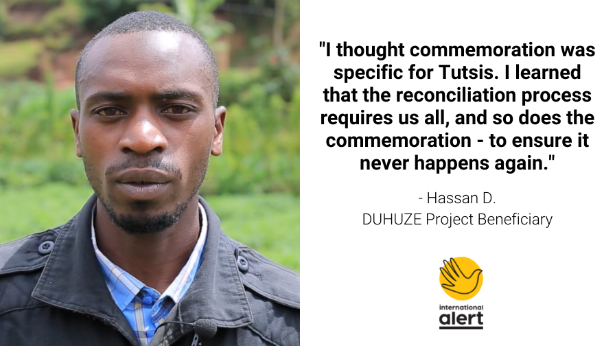 intalert's tweet photo. In Rwanda, @intalert's DUHUZE project is educating young people on the past, while sharing the importance of commemorating the 1994 Rwanda Genocide - deconstructing negative transgenerational narratives.
#InternationalDayOfReflection #Kwibuka https://t.co/ZcWDcMVxwr
