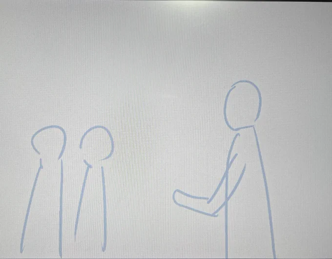 ハーイ♡
先人に見習って(?)下描きすっ飛ばして描き始める
 #彷リュミ進捗 