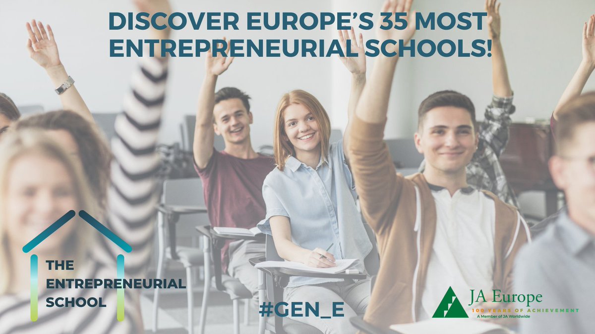 We are happy to announce the names of schools selected for The Entrepreneurial School (TES) Awards 2022, as a recognition for their vision and excellence in implementing entrepreneurship education programmes.

More here: jaeurope.org/medias/news/10…

#TESAward #TESAward2022 #Gen_E