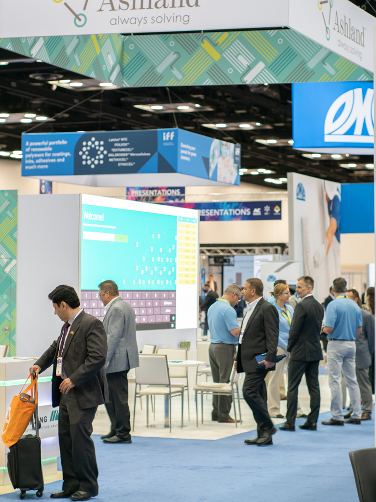 momencio's tweet photo. Days one & two at the @AC_Show were a blast! The @customedialabs team launched one of their most engaging digital booth experiences at the @AshlandInc #interactivebooth powered by @momencio for cutting edge #leadcapture, #followup, #gamification and 360 #Analytics. #ACS2022 https://t.co/rVS8cbO1en