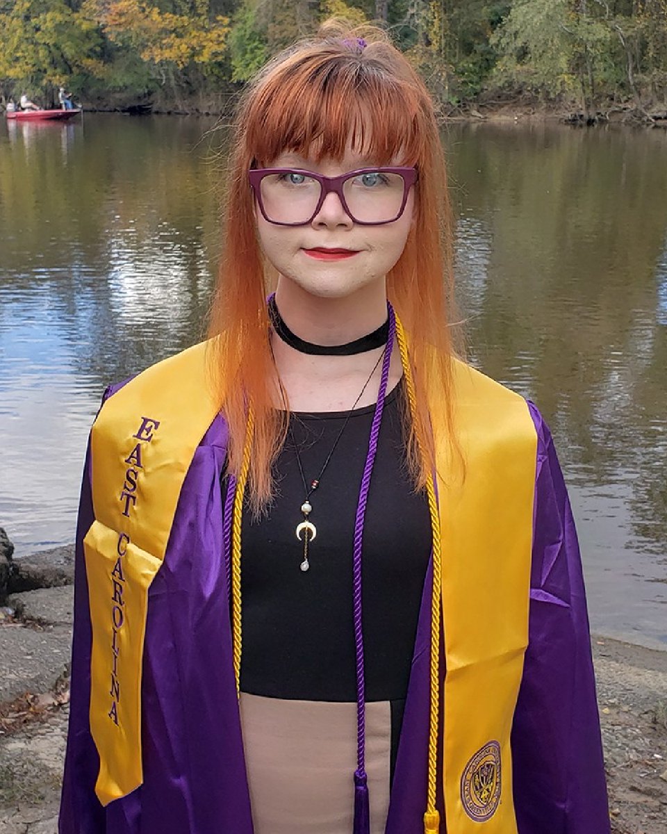 <a href="/EastCarolina/">ECU</a> #Pirate Jynx Pigart-Coleman, an <a href="/ECU_Biology/">ECU_Biology</a> &amp; <a href="/ECUPsychology/">ECU Psychology</a> alumna ('20) 🎓, has received an NSF Graduate Research Fellowship❗ She will attend Arizona State University in the fall, pursuing a PhD degree in biology with a concentration in biology education. 😄