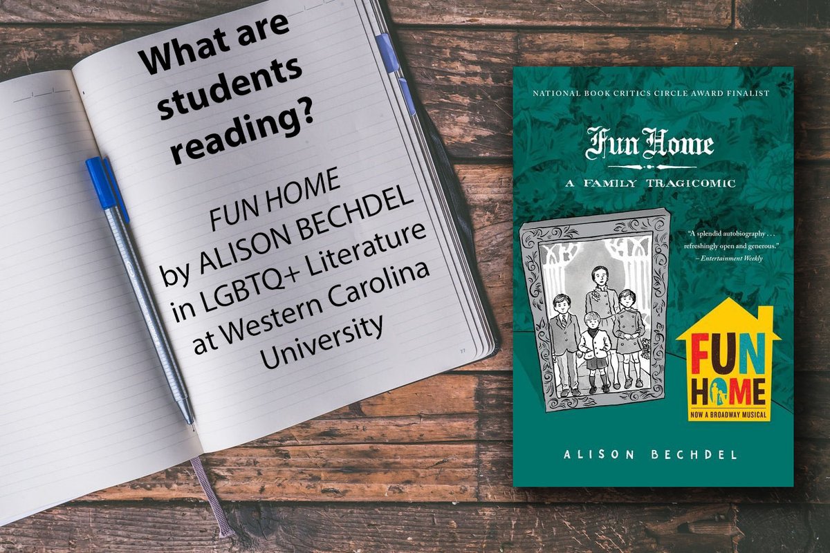 HarperAcademic's tweet image. Alison Bechdel&apos;s FUN HOME is one of our most popular backlist graphic novels adopted into course. Learn more about FUN HOME at our book page: fal.cn/3nBiK  #courseadoption #comics #graphicnovels