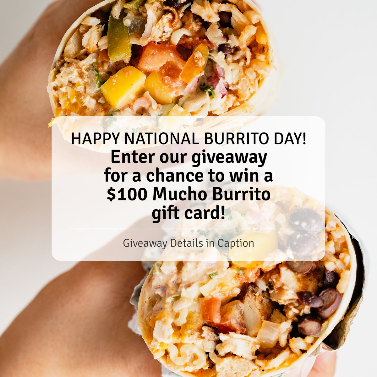 MuchoBurritoHQ tweet picture
