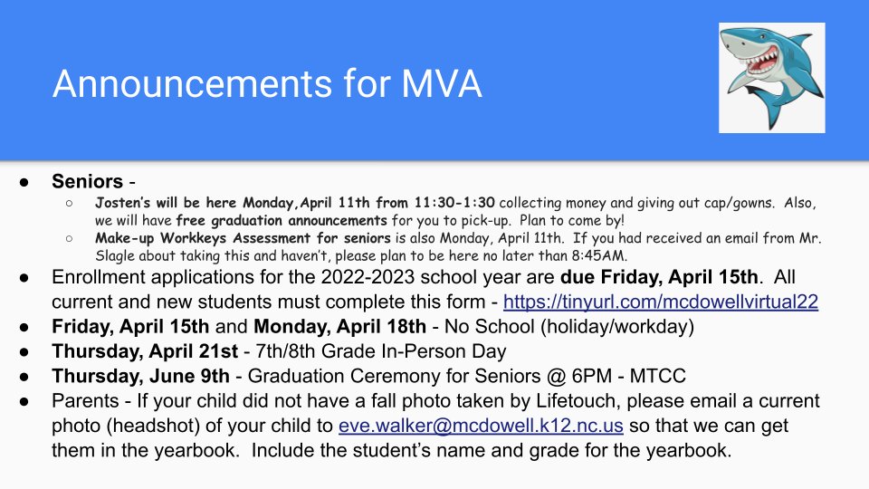 McDowell Virtual Academy tweet media