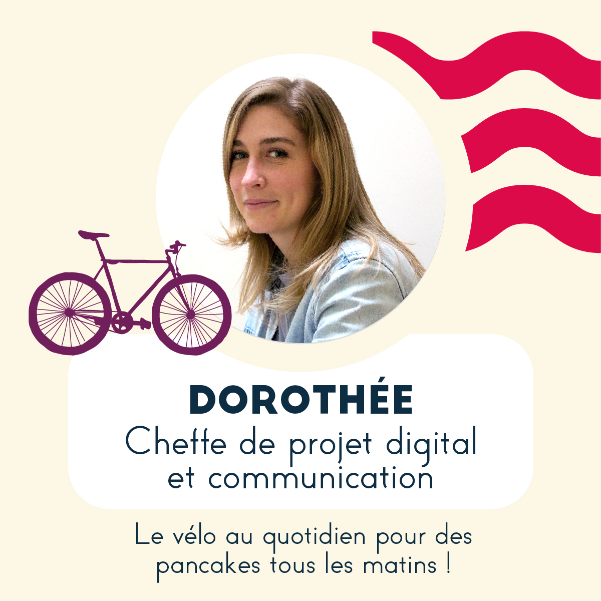 Découvrez Dorothée LeMaintec, cheffe de projet digital 💻 et communication📣
Communicante amoureuse de la relation client, elle aime être une facilitatrice au sein d’un projet pour clients et collaborateurs
Découvrez toutes les personnalités  de l'agence👉 lnkd.in/eAX-p9T