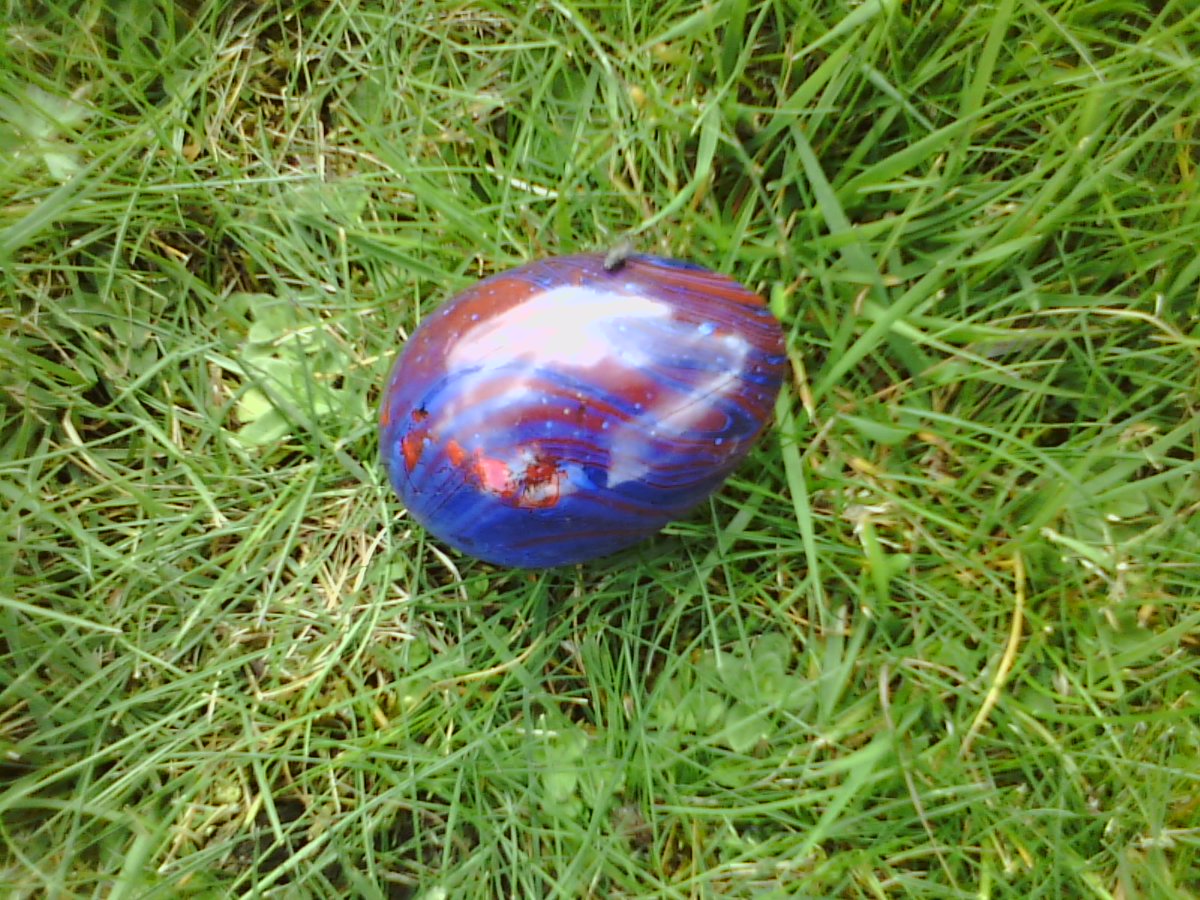 Nelgumford's tweet photo. I found this egg at lunchtime.  It was just laying there.  #NotOnAHunt  #ItsNotEaster  #BewareTheDragons https://t.co/I4FiH498iJ