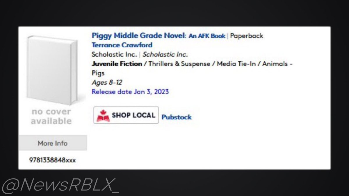 Piggy Middle Grade Novel: An Afk Book - by Terrance Crawford (Paperback)