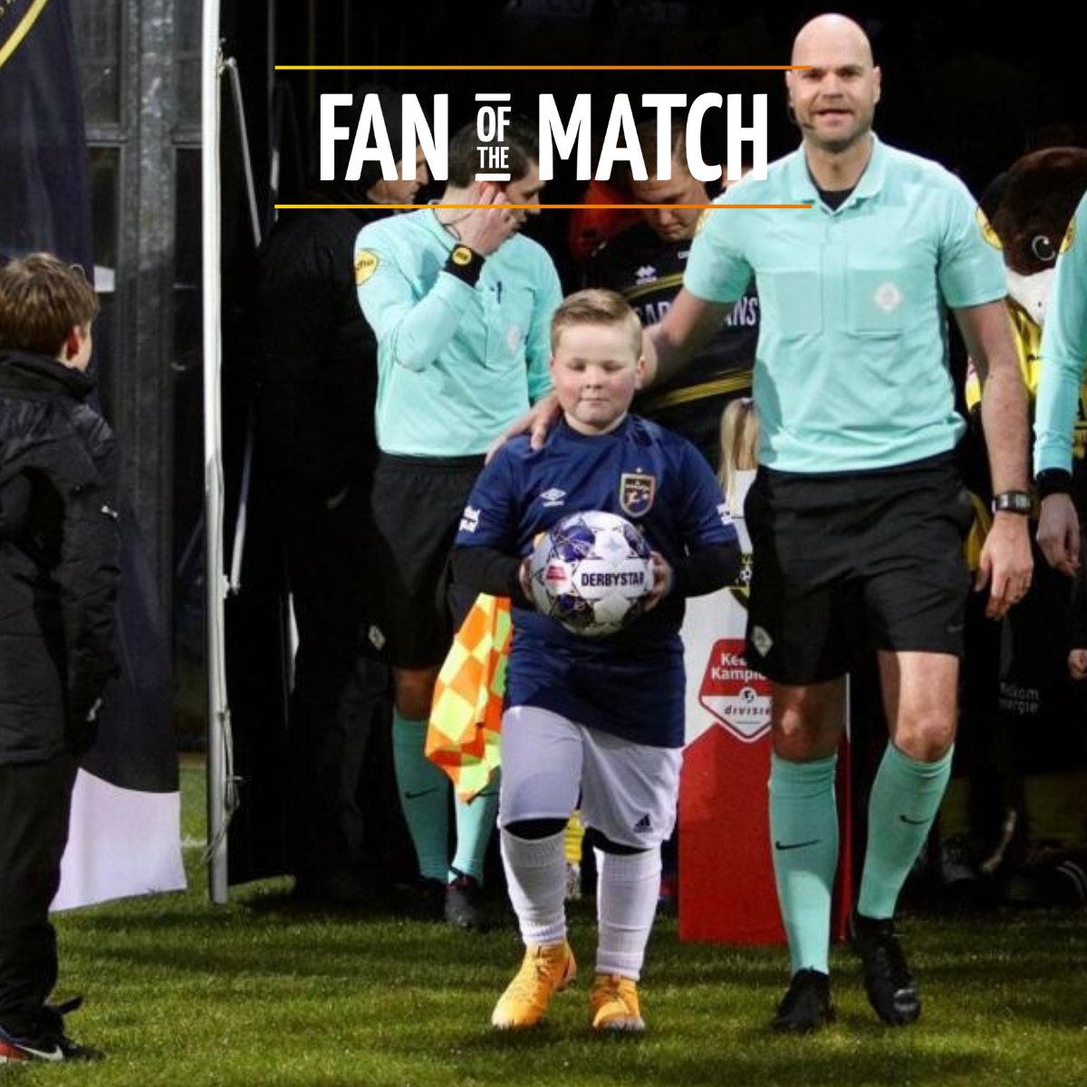 Wat een avond voor de 8-jarige Cas 🤩🥰 Hij was Fan of the Match bij de wedstrijd VVV-Venlo - ADO Den Haag en genoot volop. Een uitgebreid verslag lees je hier: fcrobinstijn.nl/cas-huijs/