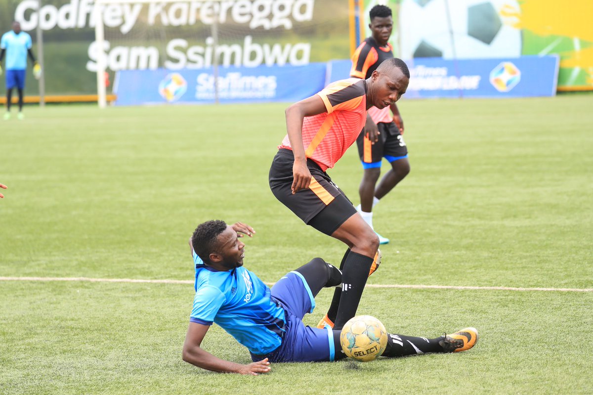 KCCAFC's tweet image. Picture moments from our Practice match with Kisugu United #FriendlyGame #KeepingSharp