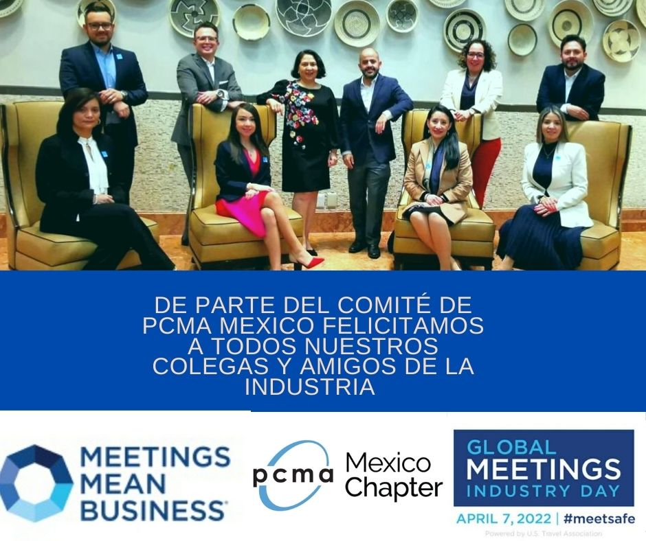¡Hoy más que nunca celebremos nuestro día!
 #GMID2022 
#meetsafe #GMID2022 #globalmeetingsindustryday #Meetingsprofs #PCMA #pcmamexico