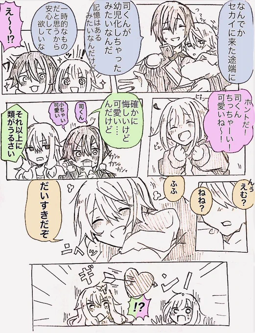 ご都合セカイでちっこくなっちゃた🌟の類司 