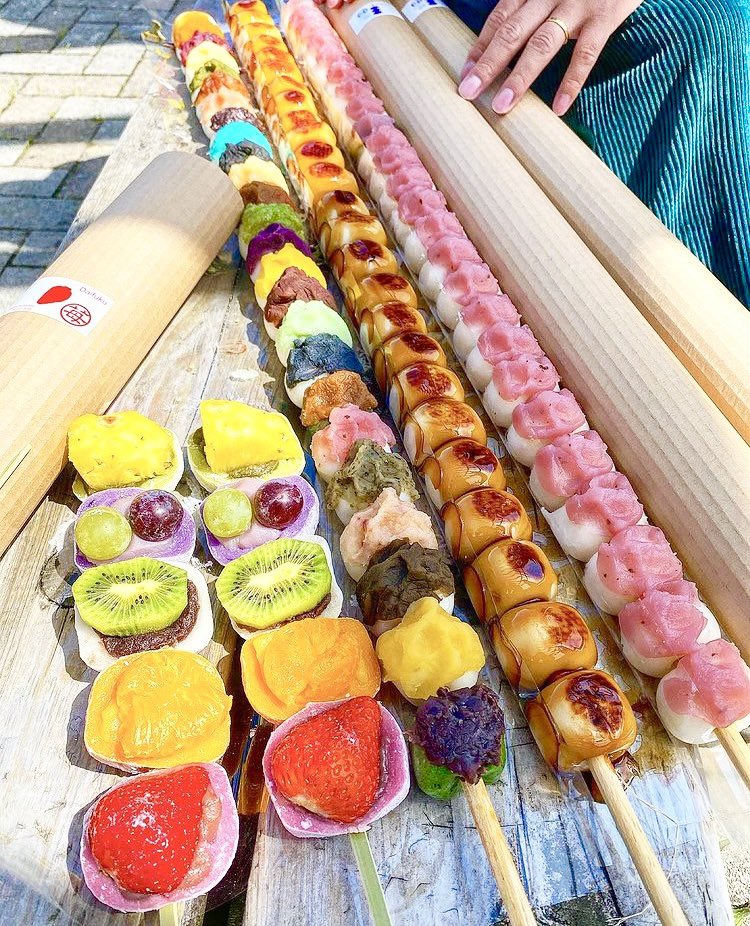 花より団子5枚組 花より団子🍡🌸 通販サイトBASEにて販売中です！ #お取り寄せ