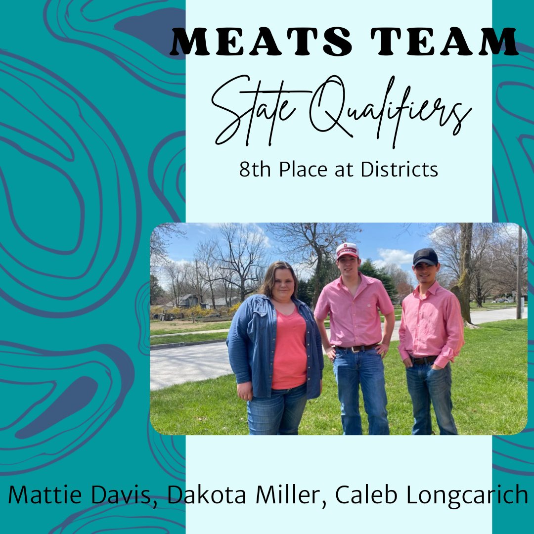 NeoshoFFA's tweet photo. Several students qualified to compete at the next level during our District Contest held at Missouri State earlier this week. They will be competing in Columbia at our state contest later this month. Congratulations! https://t.co/dUW24wVvYr