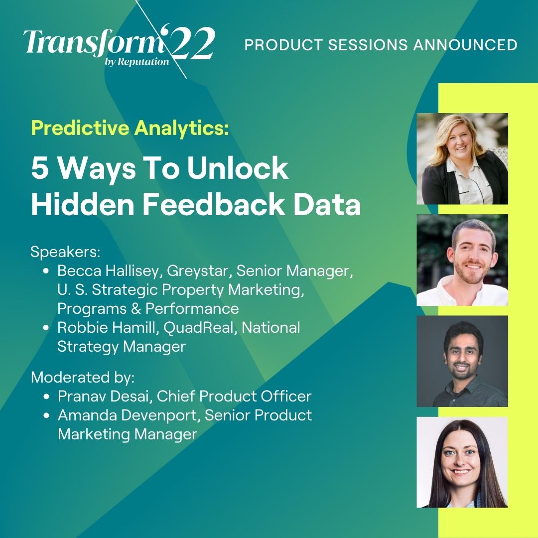 QuadRealGroup's tweet photo. Join Robbie Hamill, National Strategic Marketing Manager, Residential, at the @Reputation_Com Transform 22' event! He will be discussing how our team translates data insights into driving excellence in prospect and tenant experience. Click to learn more: https://t.co/PvoTuXEXVF https://t.co/YiqgqhA1rL