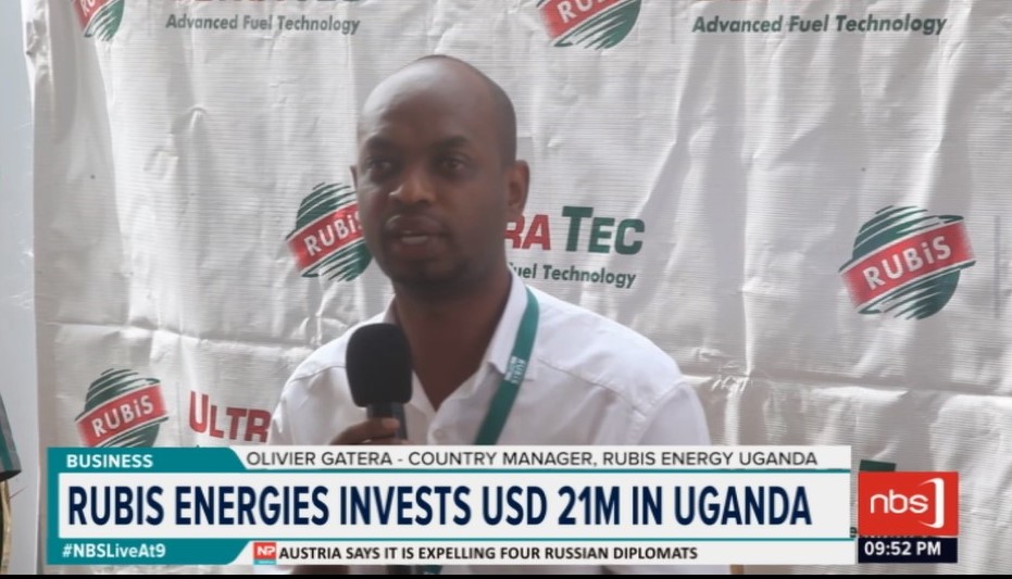 nbstv's tweet photo. Rubis Energy Uganda continues to invest more money in Uganda's economy despite fuel players struggling as motorists scale down. 

The energy company has today opened its 53rd outlet in Uganda. 

#NBSLiveAt9 #NBSUpdates https://t.co/ycJj0bnkUT