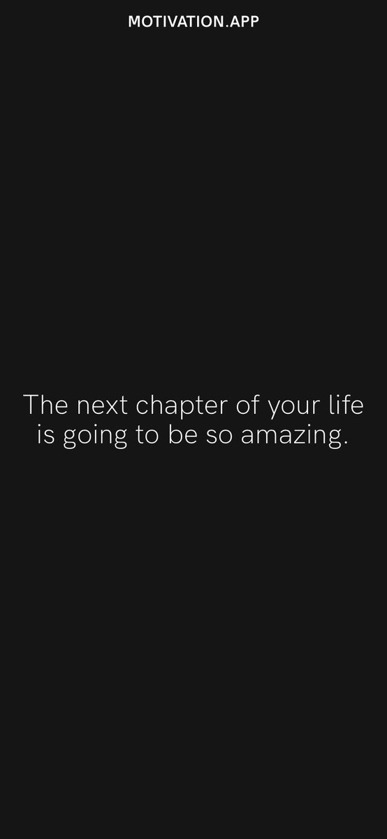 KhayCy's tweet photo. The next chapter of your life is going to be so amazing. https://t.co/BxzHa48xaE