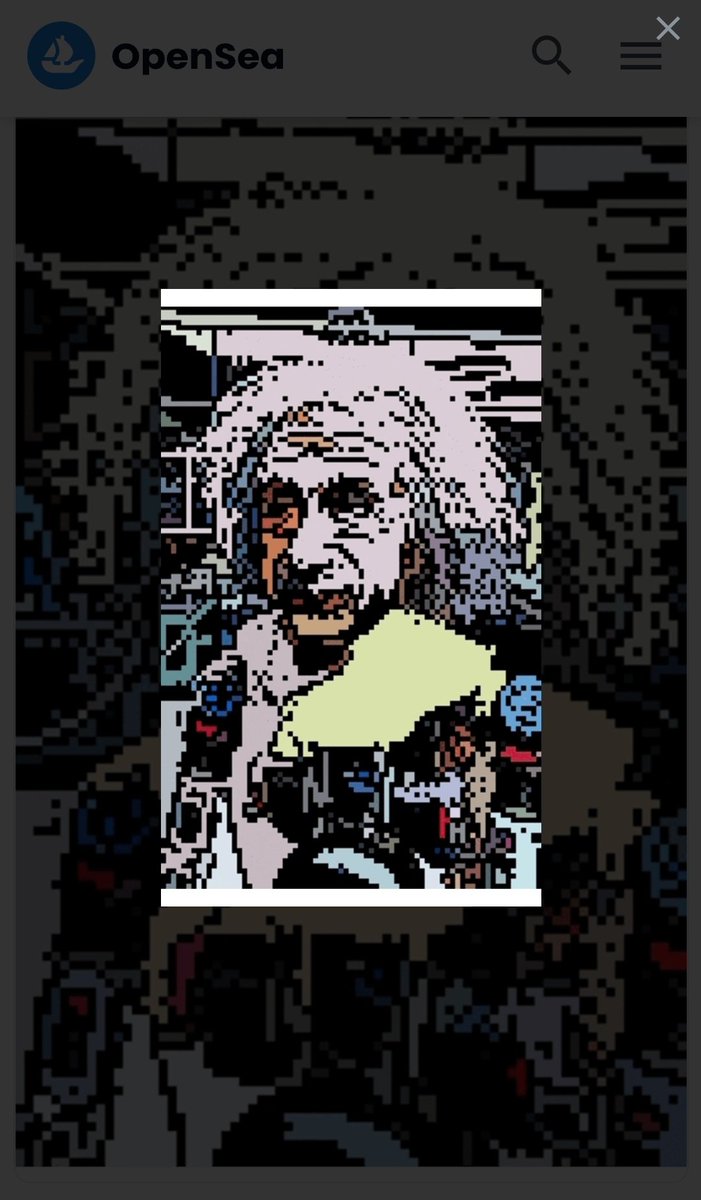 BizzareVj's tweet photo. 4. Now hundreds of science background investors are entering into NFT market so it's high chance to buy this NFT on much higher price.

5. Alberto is a tribute to Albert Einstein if you are science lover you should not ignore this NFT.

#NFTCommunity 
#NFTshill 
#OncesWantToBuy https://t.co/KgRbOitS4P