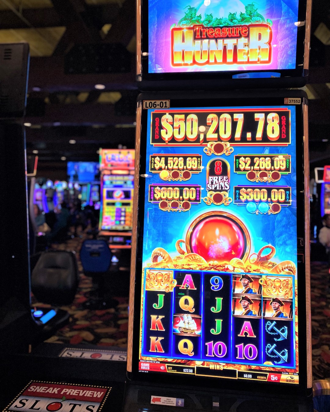 Barona Casino on Twitter: "Check out this new game from Blueberi called Treasure  Hunter! This new slot machine has been added to our Sneak Preview area.  #NewGames https://t.co/6PyzfbHEmc" / Twitter