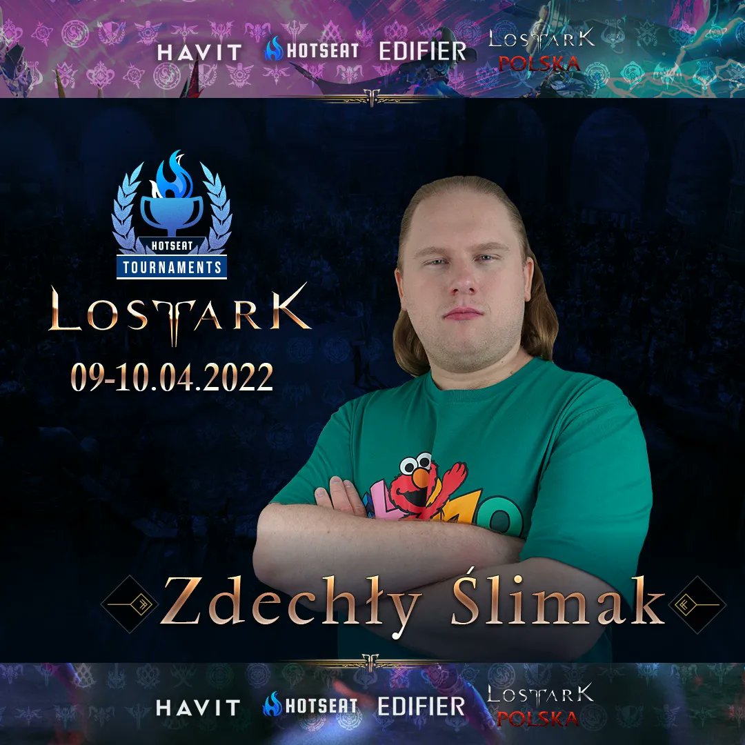 🔴 Kolejna garść informacji dotycząca 🏆 turnieju w #lostark w ramach #hotseattournaments❗
😎 Prezentujemy Wam: 
➡️ prowadzącego - <a href="/kiltanettw/">Kiltane</a>
➡️ oraz ekipę komentatorów: <a href="/ZdechlySlimak/">Ślimak Live!</a> i <a href="/Melkorkhan/">Melkorkhan</a>
💰Sponsorzy nagród rzeczowych to <a href="/Havitofficial/">HAVIT</a> i @EdifierPolska