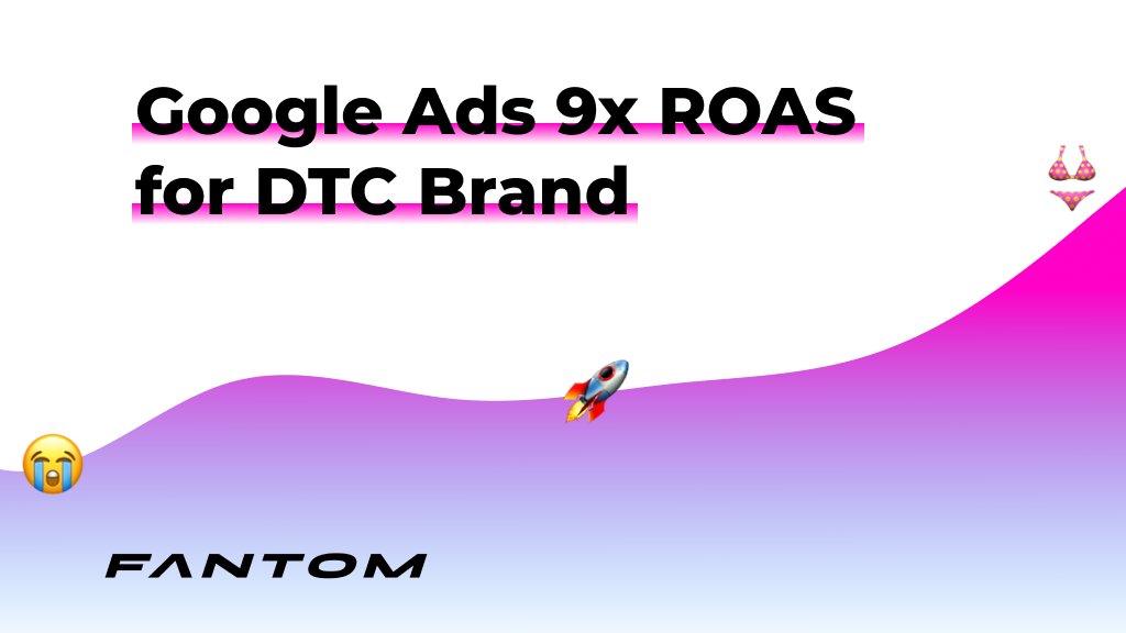 Check how we helped an Ultra-Niched Direct-to-Consumer Brand to go from 1.31x ROAS to 9x ROAS 🚀👇

buff.ly/3JdkcYU