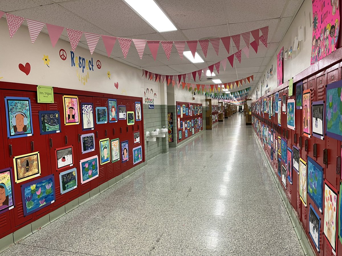 Art Show day is here aka the most colorful day of the year! Stop by OTES 6:30-7:45pm to check out the artwork by our amazing students. See you there! #OTESpride
