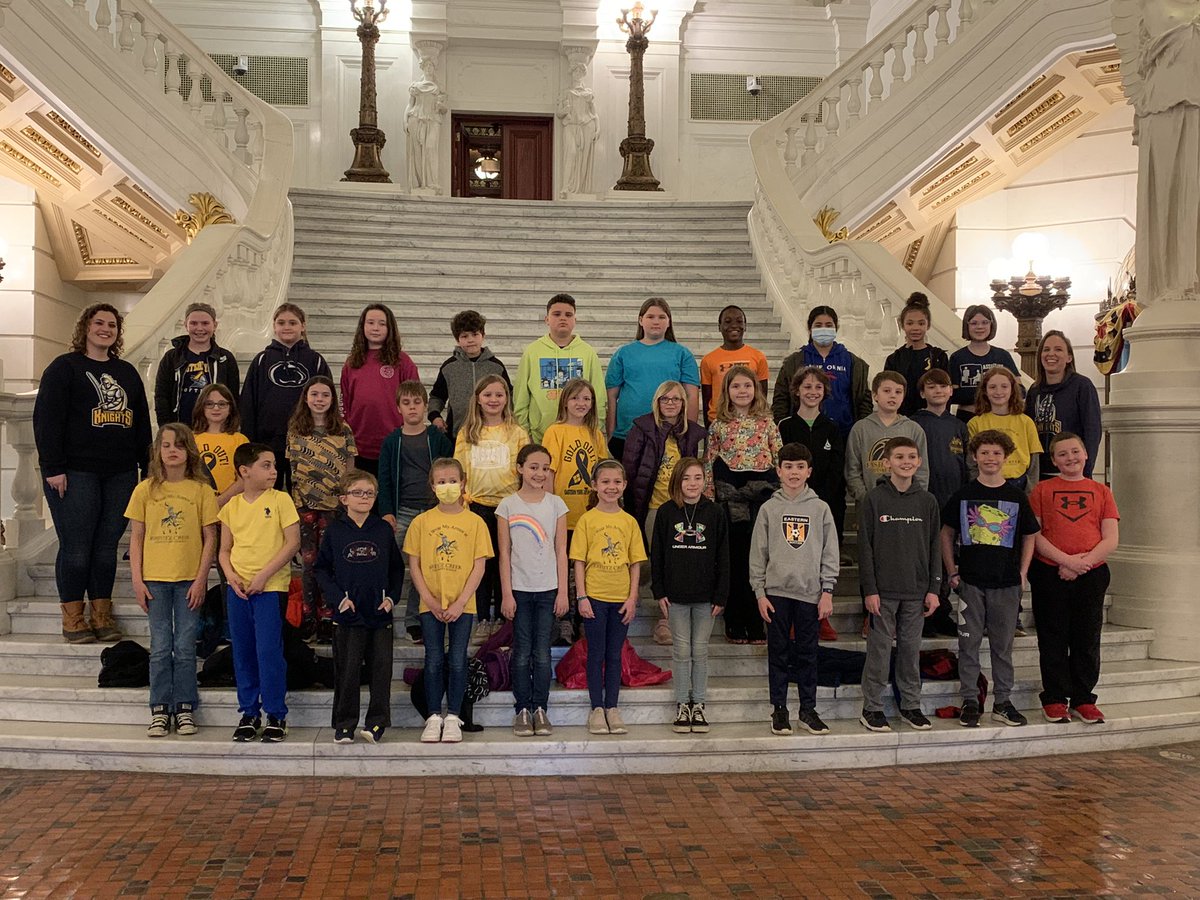 KC 4th grade class tweet media