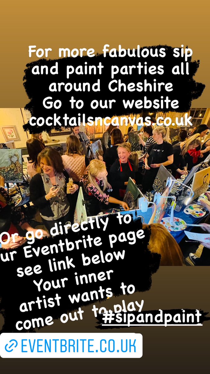 We’re very excited to be holding our painting parties @thedelphworsley 13th April 7:30pm tickets available at cocktailsncanvas.co.uk we’d love to see you there #worsley #CreativeSociety #funart #manchester