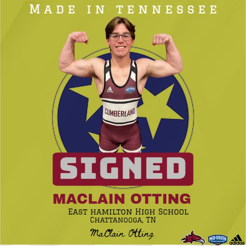 We would like to welcome MaClain Otting to the Phoenix family. MaClain is a two time Tennessee state qualifier and one time state placer. #madeintennessee