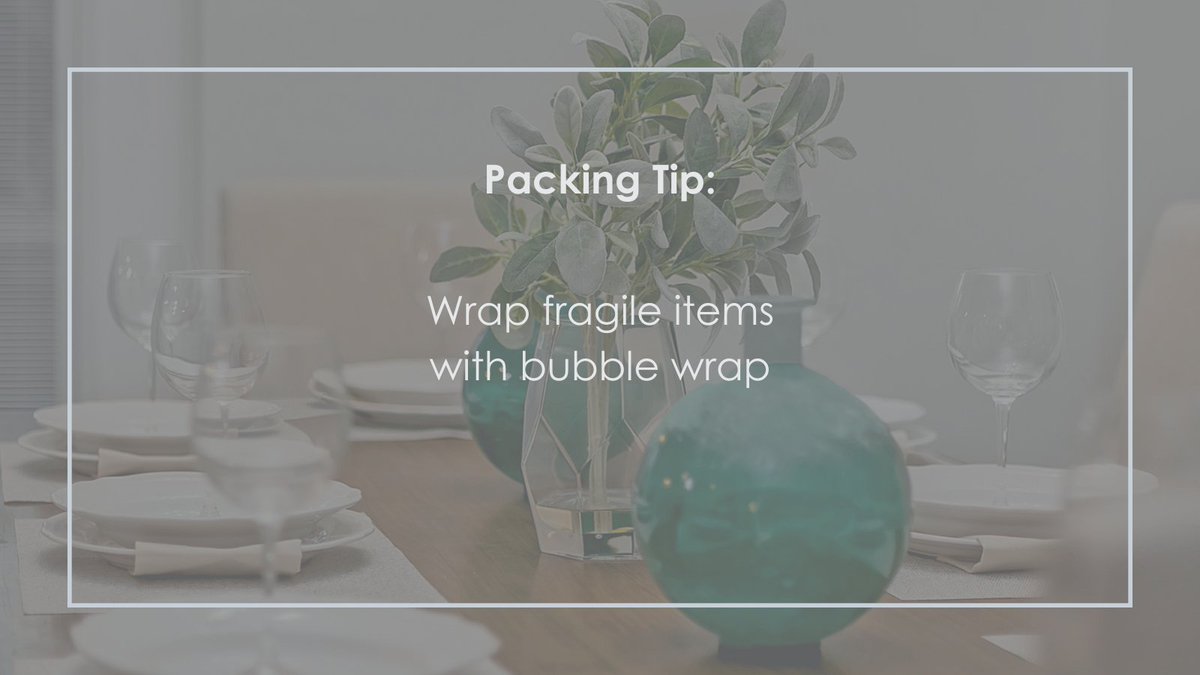 megansmovingco's tweet image. Some fragile items need extra care, so it is best to have bubble wrap on hand to wrap those particularly fragile items. 💙

#packingadvice #movingadvice #orlandorealestate #orlandohomes #packingtips #whiteglovemoving #professionalmovers #movingtips #orlandomovers