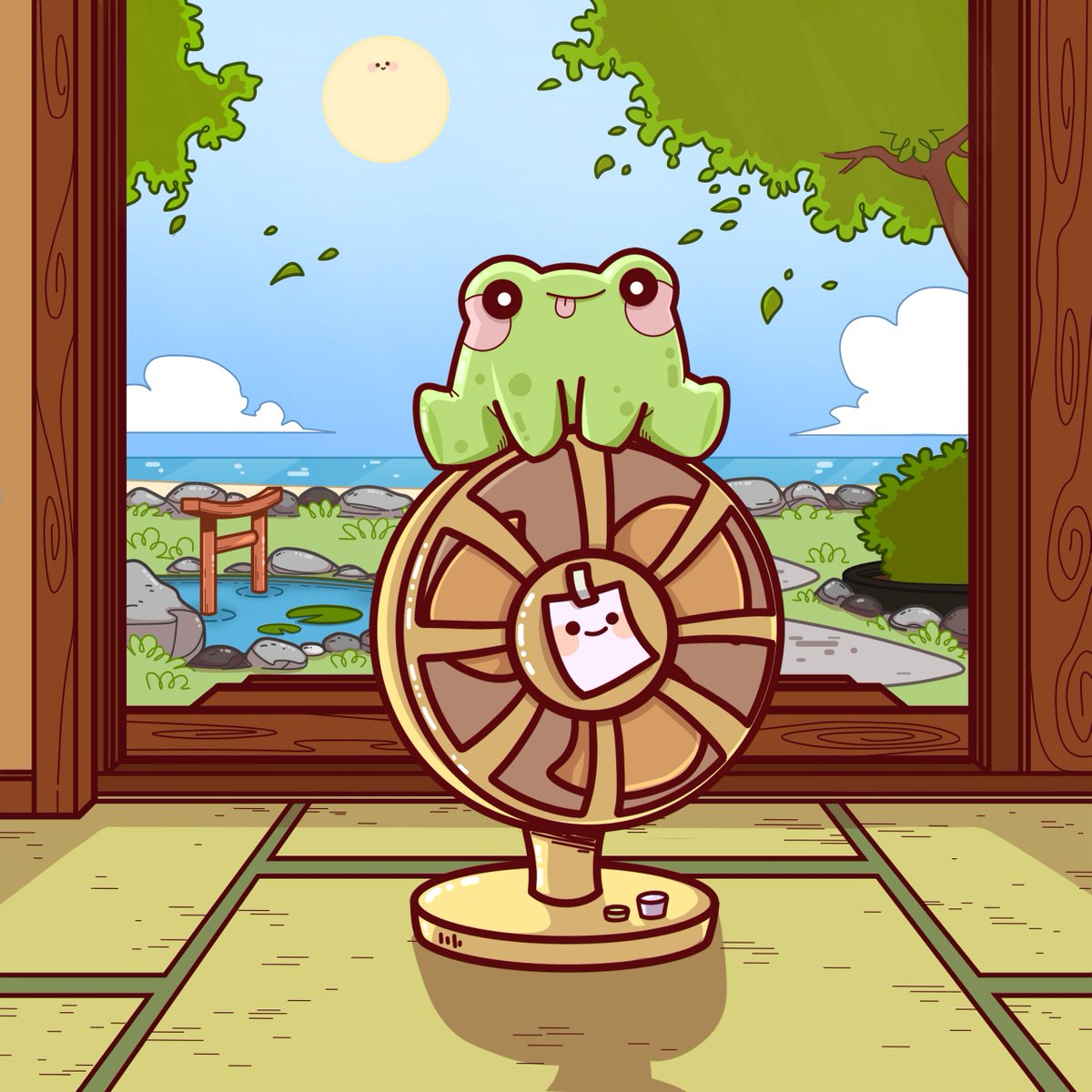 mrFanCNFT's tweet photo. We recently became friends with @AdaFroggies and got together to bring you an extra cute piece 😊

Win this Fantastic 1:1 artwork created by the four hands of @m00nwater__ &amp; @flerbgh 🤗

- ❤️ &amp; RT
- Follow @mrFanCNFT &amp; @AdaFroggies 
- Must hold a MrFan NFT🔒

#CNFT #CNFTGiveaways https://t.co/LWohwprefx