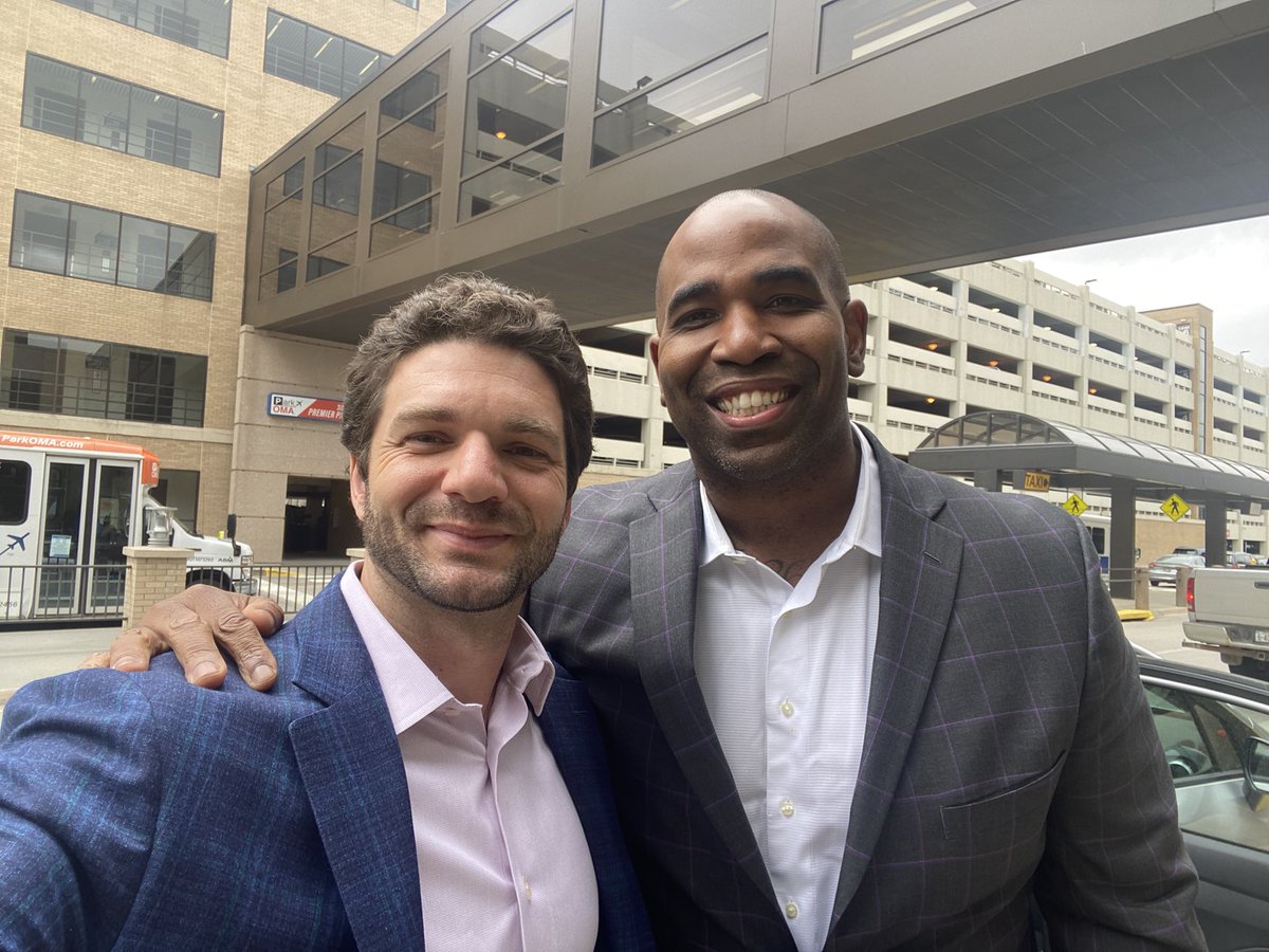 RetirementRisks's tweet photo. Such a fun week in Omaha with #teamframework @CarsonGroupLLC
@rchusker @Marques_Ogden @AnaT_Edits @ThisIsBrodrick @_BurtWhite
Got to interview the world champ today! @terencecrawford https://t.co/OezYONr01G
