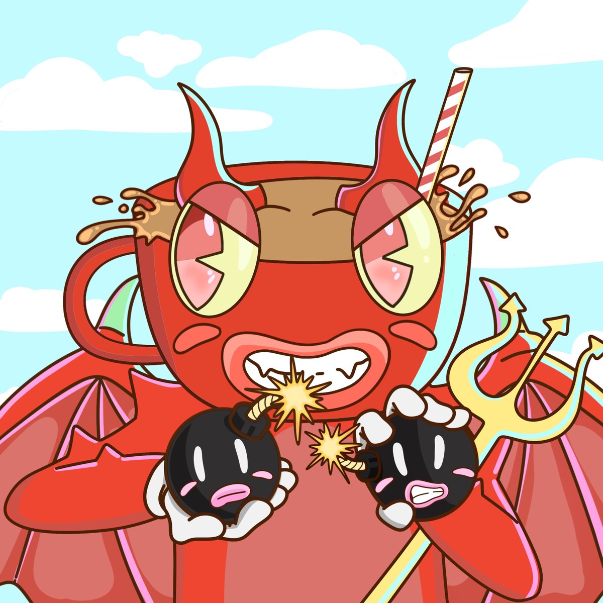 13 Brewie devils ascended from the abyss and brought something with them... 😈☕️

3x ✨Brewlist ✨ up for grabs 

💣 Follow <a href="/BrewiesNFT/">Brewies</a>
💣 Like &amp; RT this post 
💣 Tag your coffee squad 

➡️ 66 Hours until we pick the chosen Brews