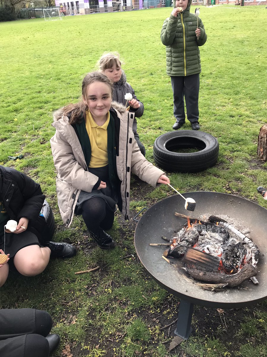 firsprimarysale's tweet photo. #Year6KP come rain or shine, we will always love taking part in Mr. Dakin’s forest school activities as part of our well-earned golden time #moresmoresplease #messywork 🌳 https://t.co/VYJssjlz2M