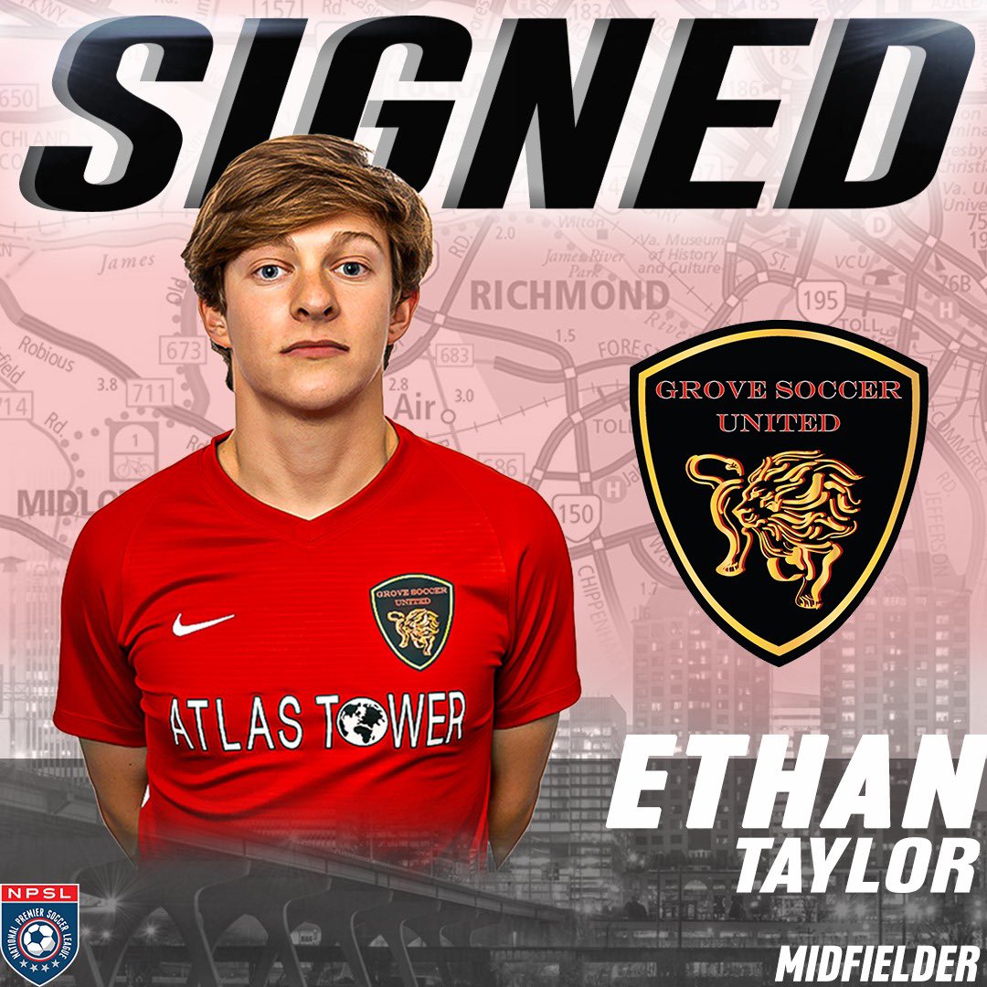 GroveSoccerUtd's tweet photo. 𝙎𝙄𝙂𝙉𝙀𝘿 📸

Welcome Ethan!

From Powhatan, Ethan brings experience and drive into the midfield. He attends Division 2 Emory &amp; Henry College where he was captain of the team for the past two seasons. 

“I’m excited to see what we can bring into the NPSL.”
@NPSLSoccer https://t.co/WpGDGu3RGu