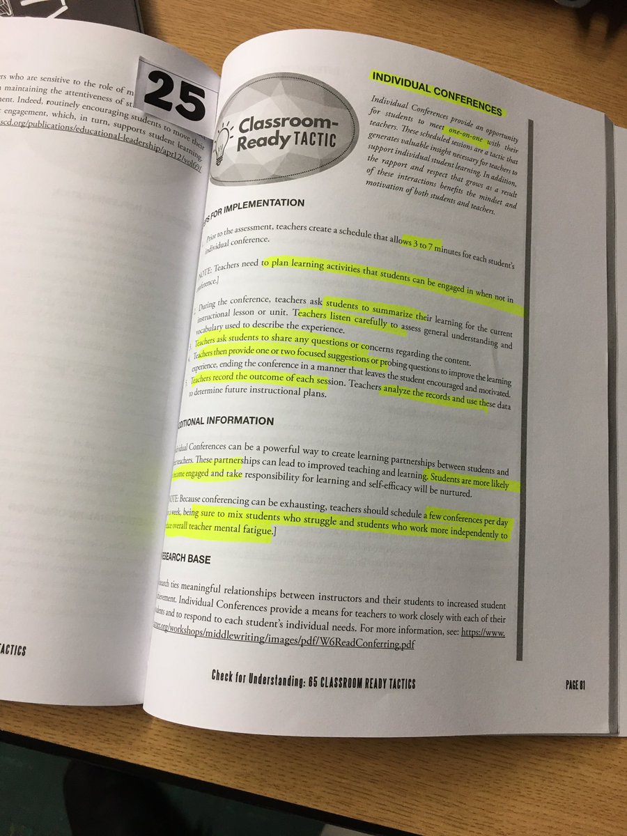 mrwinslowroom14's tweet photo. Getting a reminder about best practices never hurts… many practical quick ideas to choose from. #Lyonslearns https://t.co/nPqT6cG9fW