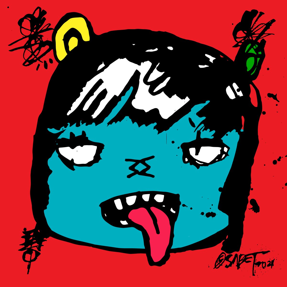 Tokyo Punks Artist Proof 00 / Legendary Ultra 🤟🔥 

Such a good one! Check them out on 

Tokyopunks.io 

<a href="/sabet/">sabet</a> 
#nfts #nftart #nft