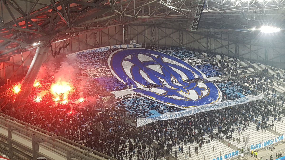 lephoceen's tweet photo. Tifos 🔥🤩 #OMPAOK #TeamOM #OM https://t.co/KrqPZaxSgL