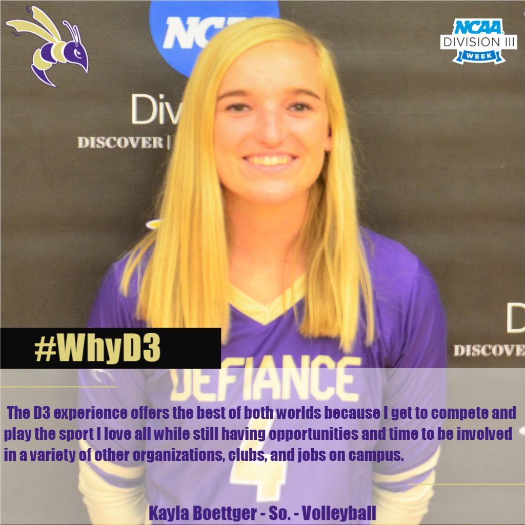 DC_Athletics's tweet photo. Check out what some members of the @DC_Volleyball1 team had to say about the D3 and @defiancecollege experience! #WhyD3 #WhyDC #D3Week #JacketNation https://t.co/WSiKSmhQ2B