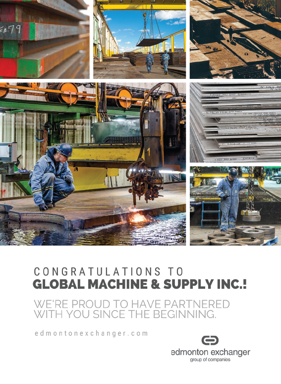 global_machine_'s tweet photo. Business in Edmonton Magazine has featured Global Machine & Supply Inc. for celebrating 25 years, in their April 2022 edition! We would like to thank the magazine and everyone who supported in the production of the article.
Check out the article here!
#GlobalMachine https://t.co/poEYBl3CDC