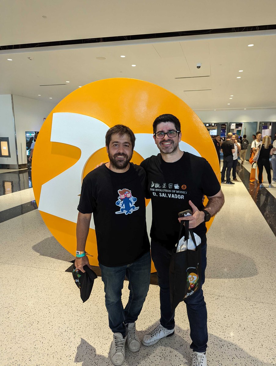 infuy's tweet photo. We are proud and excited to be at this year's Bitcoin Inc. Conference at the Miami Convention Center!
Want to learn more about us or how we could help you and your project? Come say hi!
We look forward to meeting you! ๐ค ๐ค
#bitcoin2022 #bitcoinmiami https://t.co/HHsvkcgsq3